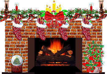 Christmas Fireplace Stockings 2